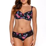 Dámská tanga AV 1533/S BLACK GARDEN