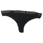 Dámské tanga OU22 černá – Calvin Klein