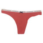 Dámské tanga OU26 oranžové s puntíky – Tommy Hilfiger