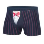 Pánské boxerky Cornette 007/44 Funny Bow Merry Christmas
