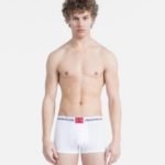 Pánské boxerky NB1678A-100 bílá – Calvin Klein