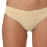 Dámská bavlněná tanga Brubeck Comfort Cotton béžová