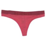 Dámské tanga UW0UW01060-601 červená – Tommy Hilfiger