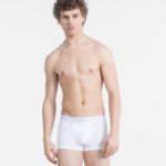 Pánské boxerky NB1556A-100 bílá – Calvin Klein