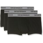 Boxerky 1pcs 111357 CC717 00120 černá – Emporio Armani