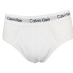 Pánské slipy 2pack U5609A-001 bílá – Calvin Klein