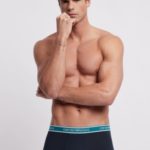 Boxerky 3pcs 111357 9P717 40035 tmavě modrá – Emporio Armani