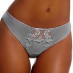 Dámská tanga Fortuna silver