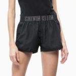 Dámské sportovní šortky KW0KW00701-094 černá – Calvin Klein