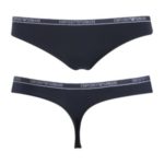 Tanga 162468 CC235 00135 tmavěmodrá – Emporio Armani