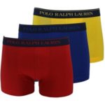 Boxerky 3 psc 714662050040 žlutočervenomodrá – Ralph Lauren