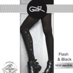 Dámské punčochové kalhoty Gatta Flash & Black vz.02 60 den 5XL