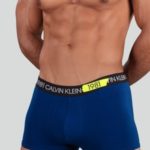 Boxerky NB2134A-6BX modrá – Calvin Klein