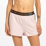 Dámské šortky QS6448E-7JX růžová – Calvin Klein