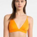 Podprsenka bez kostice QF4945E-5FQ oranžová – Calvin Klein