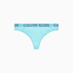 Tanga QD3636E-8QR tyrkysová – Calvin Klein