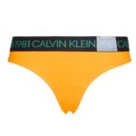 Tanga QF5448E-1ZK oranžová – Calvin Klein