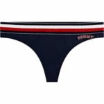 Tanga UW0UW01065-416 tmavěmodrá – Tommy Hilfiger