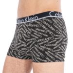 Boxerky NU8638A-6JO černobílá – Calvin Klein