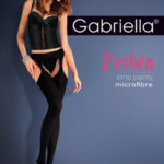 Dámské punčochové kalhoty Gabriella Erotica Strip Panty microfibra 638