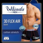 Pánské boxerky 3D FLEX AIR BOXER – BELLINDA – světlá