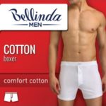Pánské boxerky COTTON BOXER – BELLINDA – černá