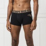 Boxerky 111776 9A725 00020 černá – Emporio Armani