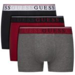 Boxerky 3pcs U94G33JR00A-L959 šedočervenočerná – Guess