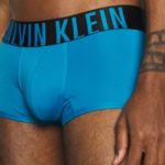 Boxerky NB1047A-9SB modrá – Calvin Klein