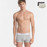Calvin Klein 2Pack Boxerky Black And Grey