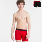 Calvin Klein 2Pack Boxerky Pro Air Red&Black