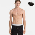 Calvin Klein 2Pack Trenky Black