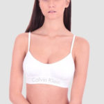 Calvin Klein Podprsenka Bralette Body Bílá