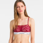 Calvin Klein Podprsenka Unlined Red