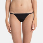 Calvin Klein Tanga Sheer Marquisette Black