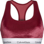 Calvin Klein Unlined Bralette Podprsenka Bordo