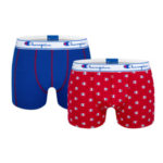 Champion Boxerky 2Pack Red/Blue