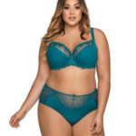 Dámské kalhotky Ava 1030 2XL-3XL Turkus
