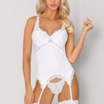 Elegantní korzet Alazne white – LivCo Corsetti