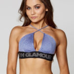 Gym Glamour Podprsenka Purple Sexy String