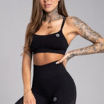 Gym Glamour Podprsenka Seamless Black