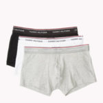 Tommy Hilfiger 3Pack Boxerky Black, Grey&White