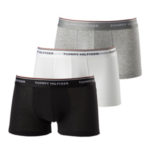 Tommy Hilfiger 3Pack Boxerky Black, Grey&White LR