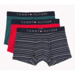 Tommy Hilfiger 3Pack Boxerky Red, Green, Navy