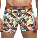 Pánské boxerky Emotion 50899 tropický vzor