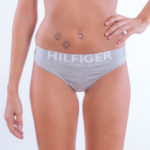 Tommy Hilfiger Tanga Bold Šedé