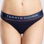 Tanga UW0UW00064 tmavěmodrá T|O Tommy Hilfiger