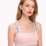 Tommy Hilfiger Podprsenka Bralette Pudrová XS