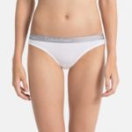 Tanga QD3539E-100 bílá – Calvin Klein