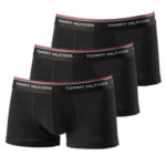 Tommy Hilfiger 3Pack Boxerky Black LR S